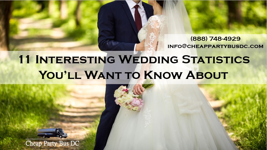 11 Interesting Wedding Statistics in the United States