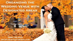 Organizing the Wedding Venue with Designated Areas