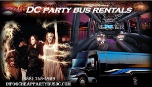 party bus DC rental